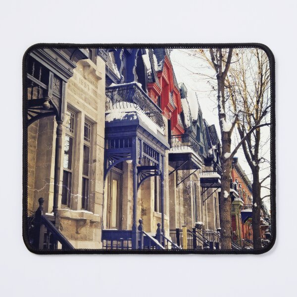 Item preview, Montreal Architecture - Rue Laval designed and sold by thelonelypixel.
