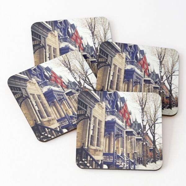 Item preview, Montreal Architecture - Rue Laval designed and sold by thelonelypixel.