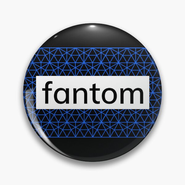 Item preview, Fantom FTM Crypto Altcoin - Abstract Triangle Pattern designed and sold by CryptoMoods.