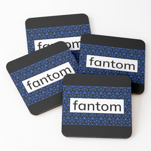 Item preview, Fantom FTM Crypto Altcoin - Abstract Triangle Pattern designed and sold by CryptoMoods.