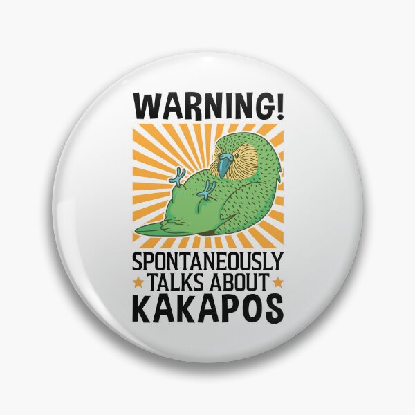 Item preview, Talks spontaneously about Kakapo flightless parrot designed and sold by madgrfx.