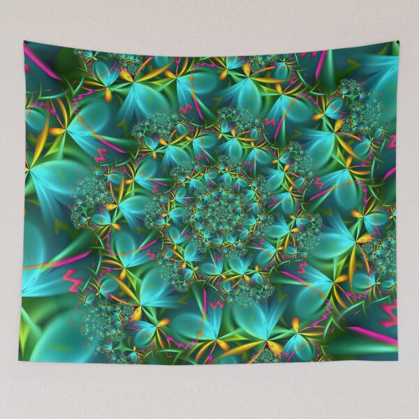 Item preview, Turquoise Spiral designed and sold by pinkal.