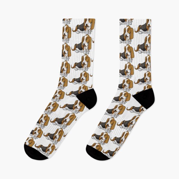 Item preview, Basset Hound Tri-Color designed and sold by Jennifer Stolzer.