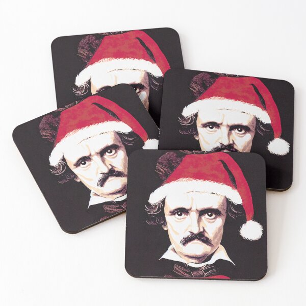 Item preview, Edgar Allan Poe Christmas Pattern designed and sold by VampyreZen.