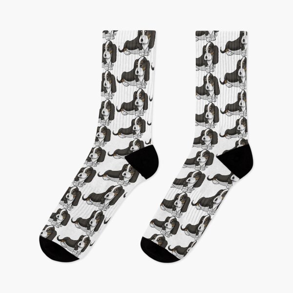 Item preview, Basset Hound Black and Tan designed and sold by Jennifer Stolzer.