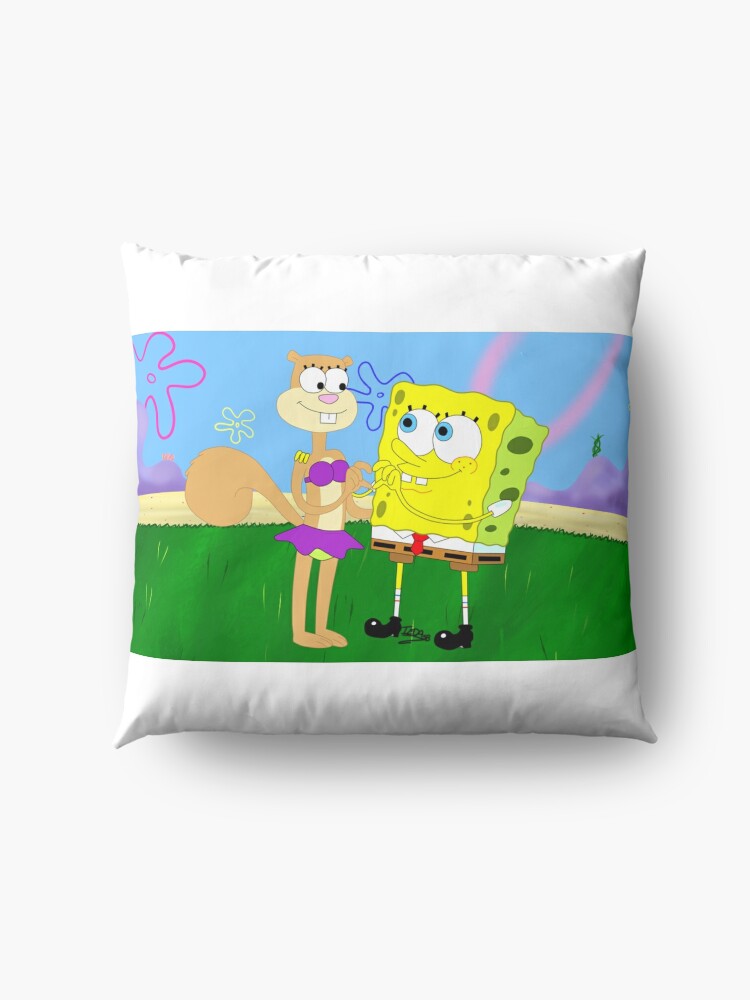 sandy cheeks body pillow