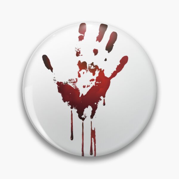 Item preview, Bloody Hand Palm Print designed and sold by SkinComix.