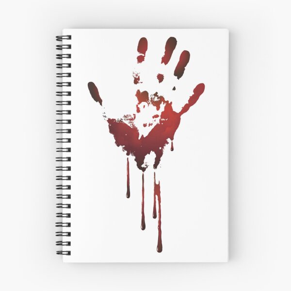 Item preview, Bloody Hand Palm Print designed and sold by SkinComix.
