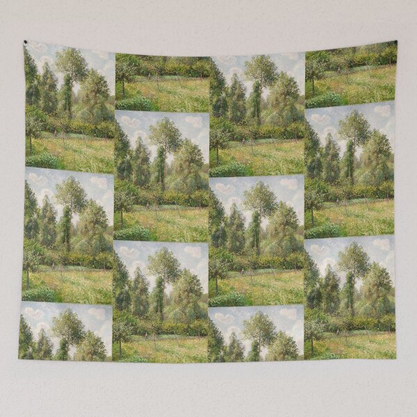 Item preview, Poplars, Eragny  Camille Pissarro designed and sold by OldTimeArt.