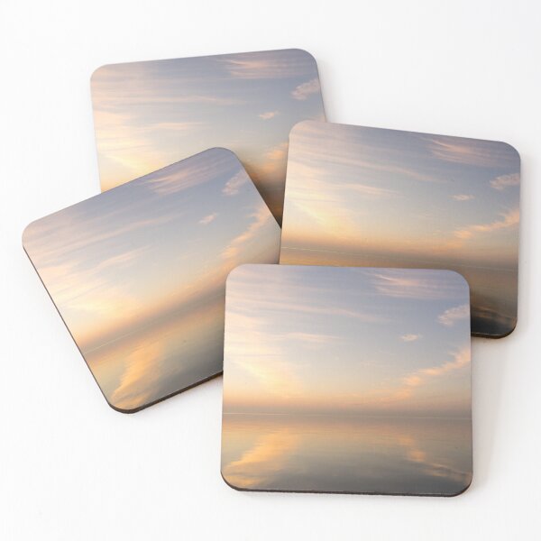 Item preview, Brushstrokes on the Sky - Glorious Sunrise Cloudscape Reflected designed and sold by Georgia Mizuleva.