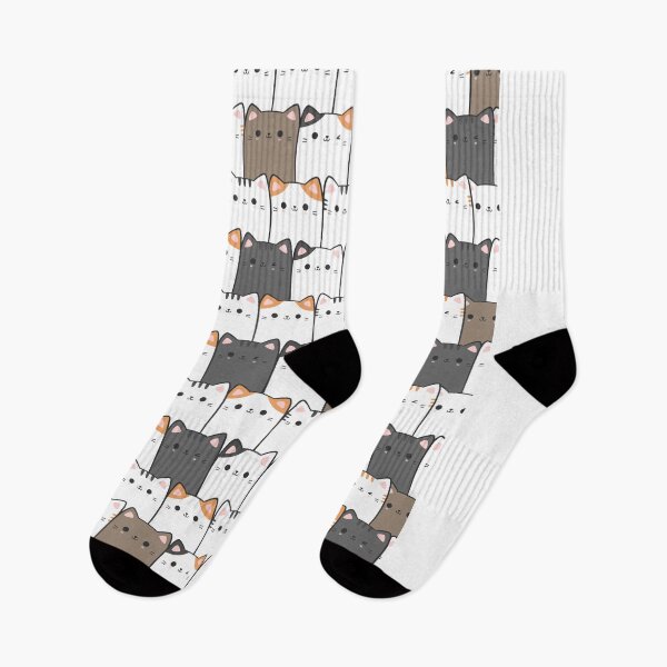 Item preview, Cute Kawaii Cat Pattern  designed and sold by XbaeX.
