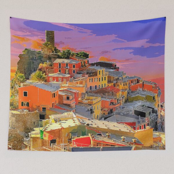 Item preview, Cinque Terre Vernazza Village Italy designed and sold by Anuchartl.