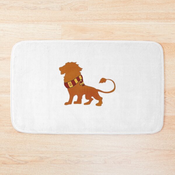 Item preview, Lion in a G red and yellow scarf designed and sold by PottersArt.