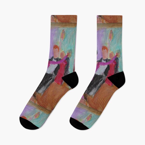 Item preview, Ballroom Dance Competitors Orginal Art by Andrea Goldsmith designed and sold by Andrea Goldsmith.
