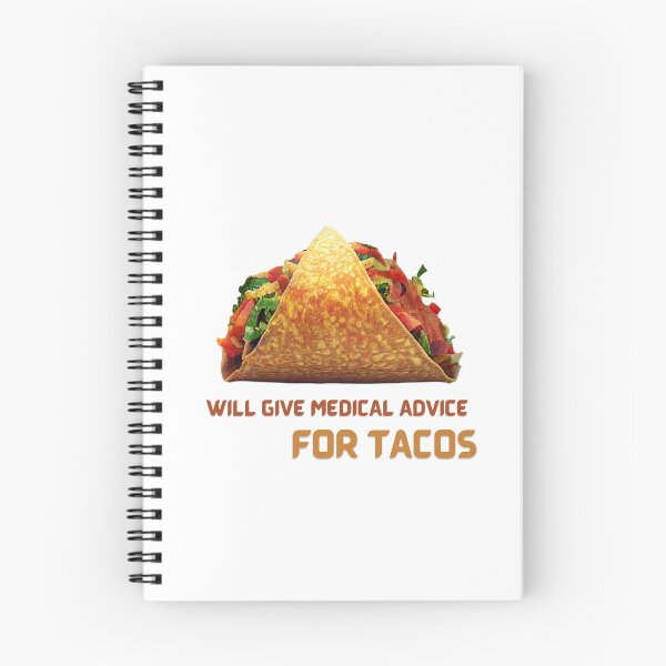 Item preview, Funny Will Give Medical Advice for Tacos  designed and sold by TheCreativeFab.