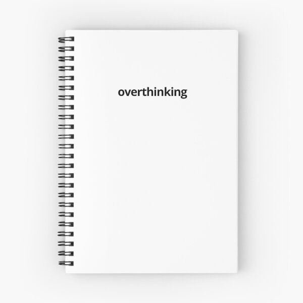 Item preview, Overthinking — Sarcastic, Anxiety, Quotes designed and sold by CROWNLIGHT.