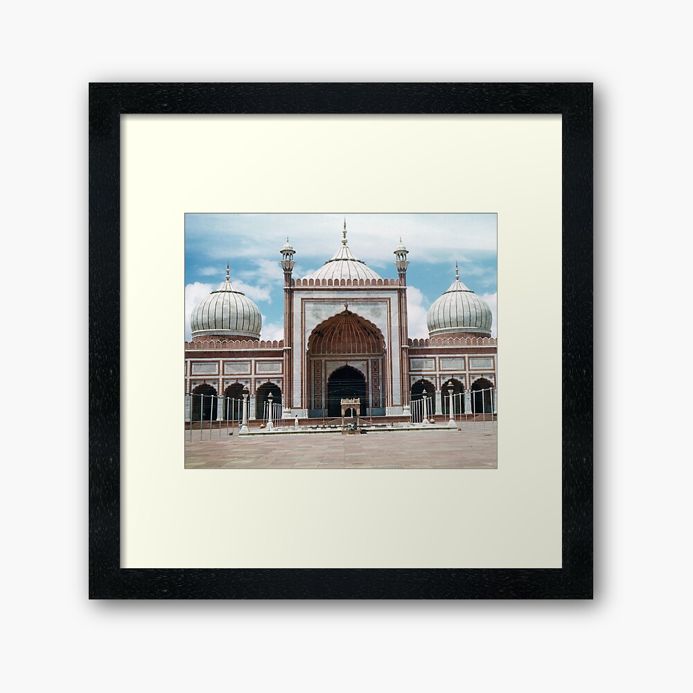 Edification of islamic mosque jama masjid and Indian independence day Stock  Vector by ©grgroupstock 282350866