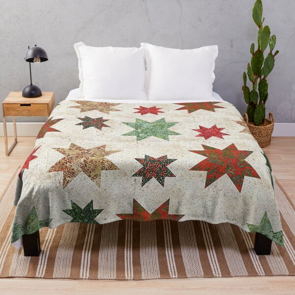 Item preview, quilt,patchwork quilt,quilt pattern,pennsylvannia dutch quilt,lancaster pa,star quilt,farmhouse style designed and sold by Nostrathomas66.