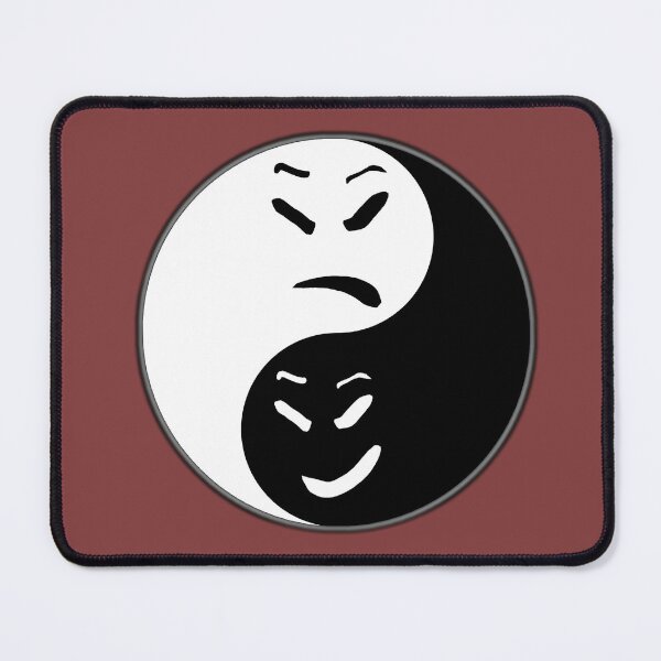 Item preview, Happy Sad Yin Yang designed and sold by designs-by-ann.