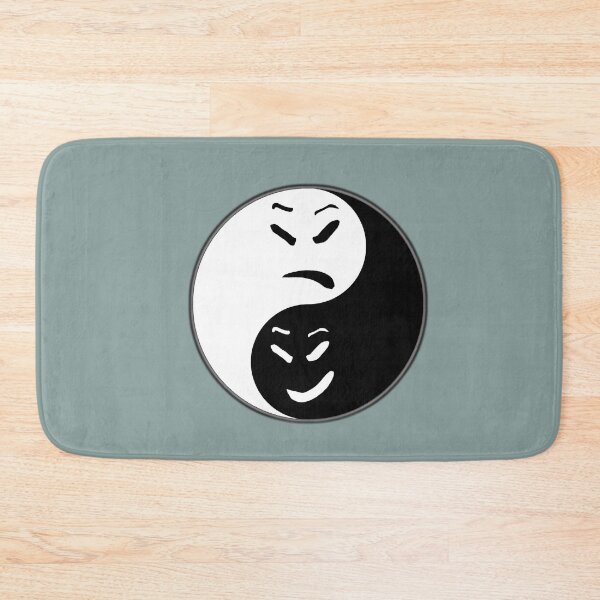 Item preview, Happy Sad Yin Yang designed and sold by designs-by-ann.
