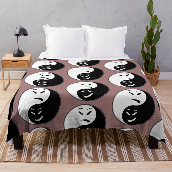 Item preview, Happy Sad Yin Yang designed and sold by designs-by-ann.