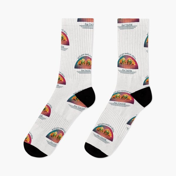 Item preview, Colourful Will Give Medical Advice for Tacos  designed and sold by TheCreativeFab.