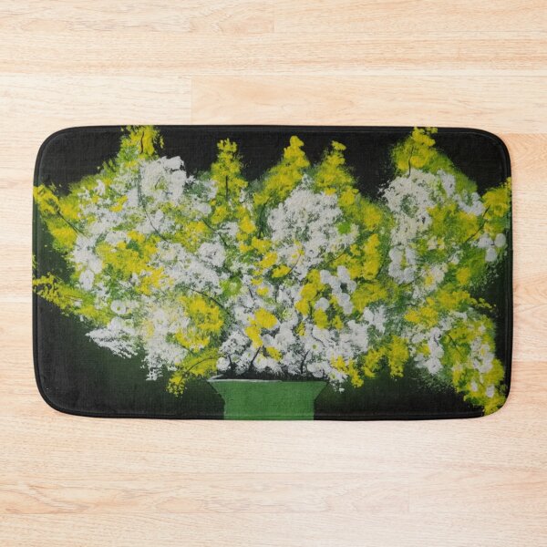 Item preview, Yellow & White Flowers in a Green Vase designed and sold by Rob McCullough.
