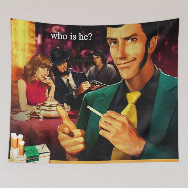 Item preview, Lupin Poster - Vinutun smoke designed and sold by nicholastho.