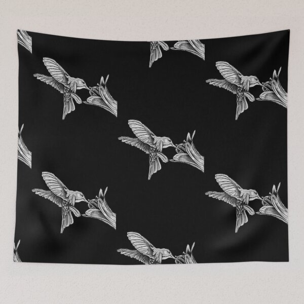 Item preview, A cute Colibri with its flower designed and sold by Penny Flare.