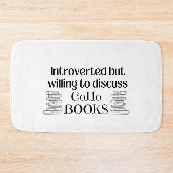 Item preview, Introverted but willing to discuss CoHo Books T-shirt  designed and sold by Nerdygirlteez.