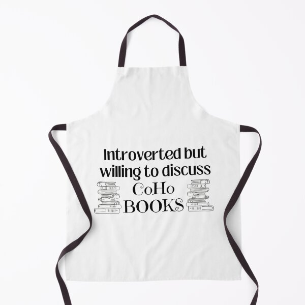 Item preview, Introverted but willing to discuss CoHo Books T-shirt designed and sold by Nerdygirlteez.