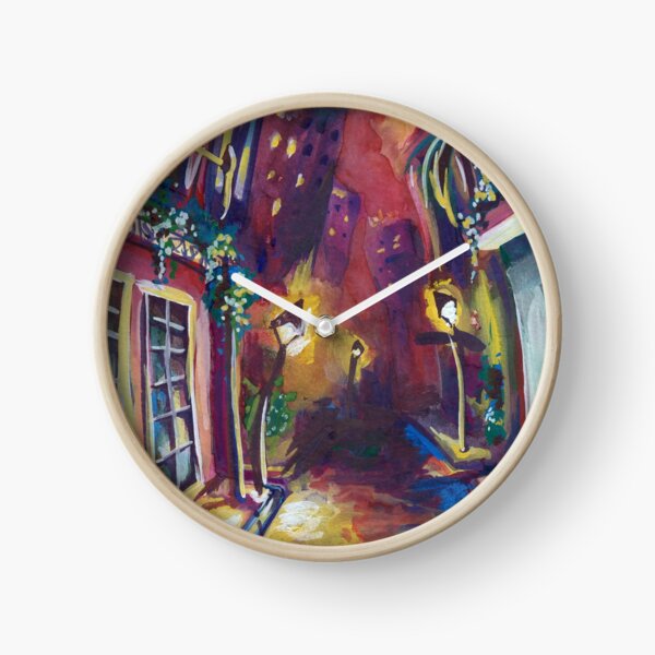 Nighttime on Dauphine Clock