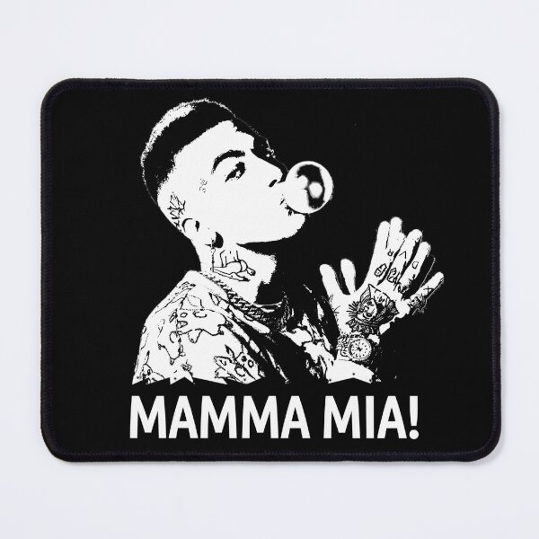 Item preview, Sfera Ebbasta Fan Art Mamma Mia designed and sold by TheNumericSpirit.
