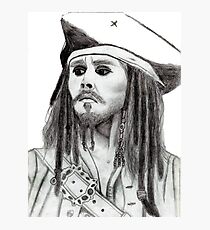jack sparrow Photographic Print