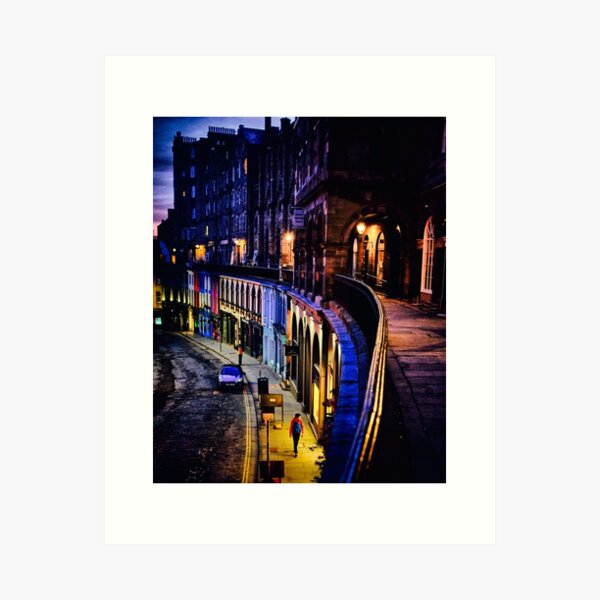 Item preview, Victoria Street Dusk 1 designed and sold by darkedinburgh.
