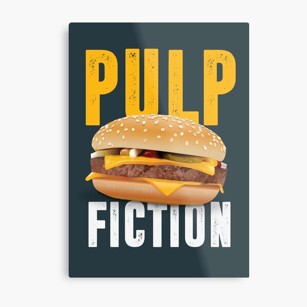 Aperçu de l'œuvre Pulp Fiction - Affiche de film alternative créée et vendue par MoviePosterBoy.