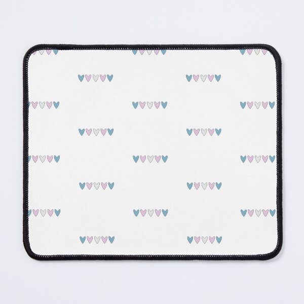 Item preview, Transgender heart flag colours designed and sold by MollyJaneArt.