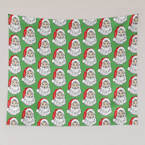 Item preview, Santa Claus in Red Hat designed and sold by MurphyMorganGifts.