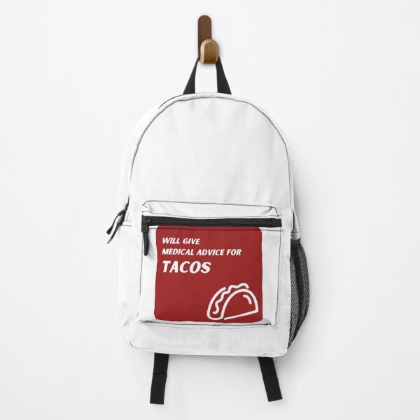 Item preview, Red Will Give Medical Advice for Tacos  designed and sold by TheCreativeFab.