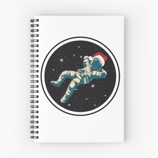 Item preview, Astronaut Santa In The Space - Astronaut With Christmas Hat designed and sold by bsrishika.