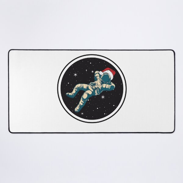 Item preview, Astronaut Santa In The Space - Astronaut With Christmas Hat designed and sold by bsrishika.