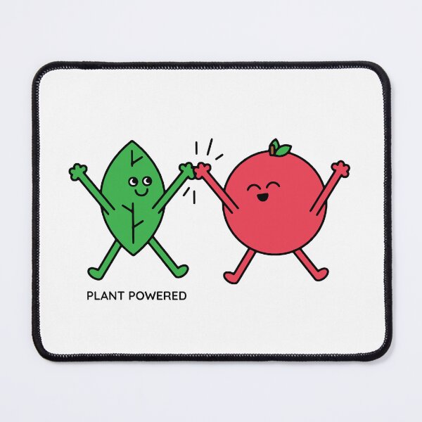 Item preview, Plant Powered - vegetarian - pink designed and sold by maura41.