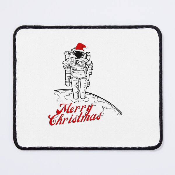 Item preview, Astronaut Santa In The Space - Astronaut With Christmas Hat designed and sold by bsrishika.