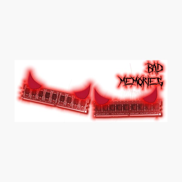 Bad Memories Photographic Print