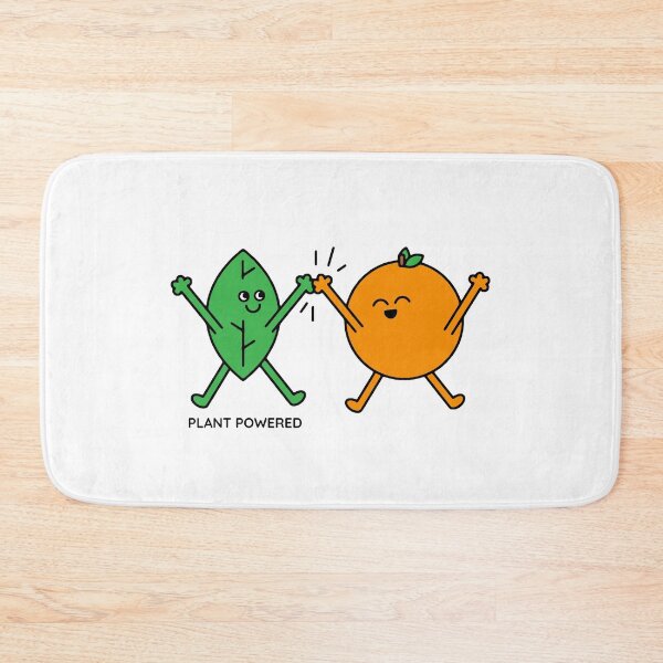 Item preview, Copy of Plant Powered - vegetarian - orange designed and sold by maura41.
