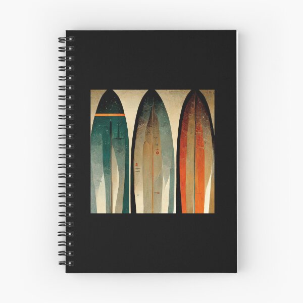 Item preview, Art Deco Retro Vintage Surfboards Beach Decoration Art Gift designed and sold by LADistrictGarb.