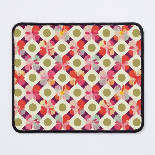 Item preview, Vintage Floral and Dots Pattern designed and sold by DesArtStudio.