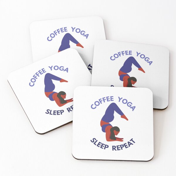 Item preview, Coffee Yoga Sleep Repeat designed and sold by karolaan.