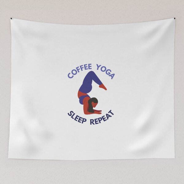 Item preview, Coffee Yoga Sleep Repeat designed and sold by karolaan.