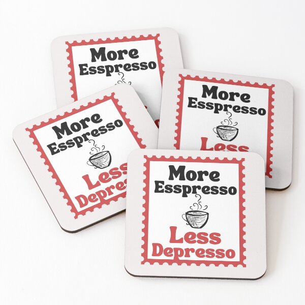 Item preview, Espresso Less Depresso designed and sold by Simo0455.